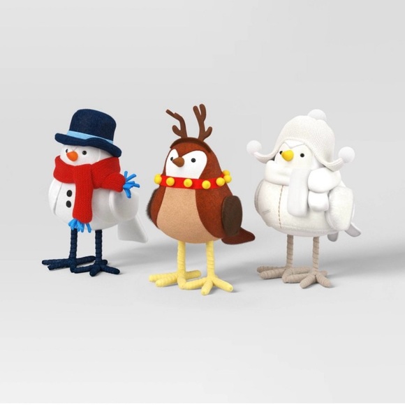 Target Featherly Friends 10 Piece Reunion Collection Christmas Bird Figures 2024 - Picture 2 of 11